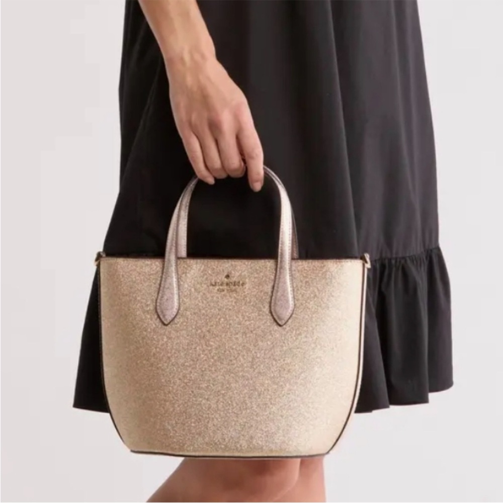NWT! Kate Spade Glimmer Satchel Crossbody Bag - Picture 2 of 12
